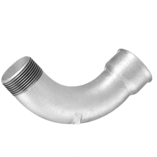 Curva Macho Fêmea 90° Galvanizada 1.1/2 Pol. Tupy