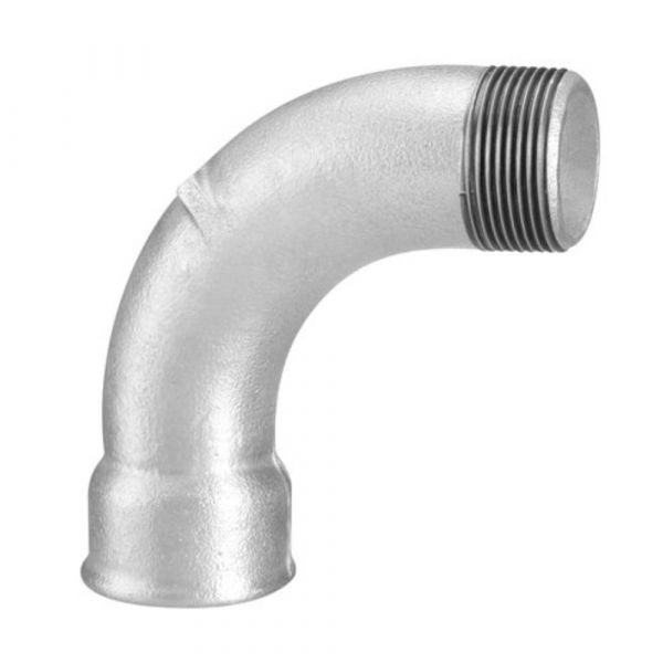Curva Macho Fêmea 90° Galvanizada 3/4 Pol. Tupy