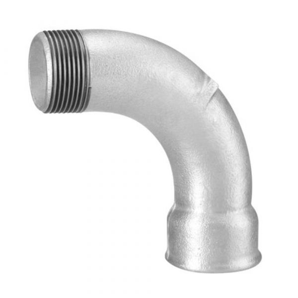 Curva Macho Fêmea 90° Galvanizada 3/4 Pol. Tupy