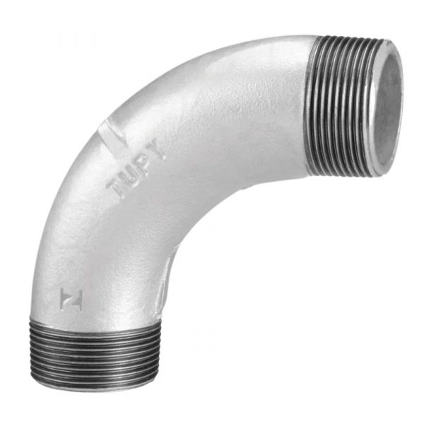 Curva Macho Galvanizada 90º 4 Pol. Tupy