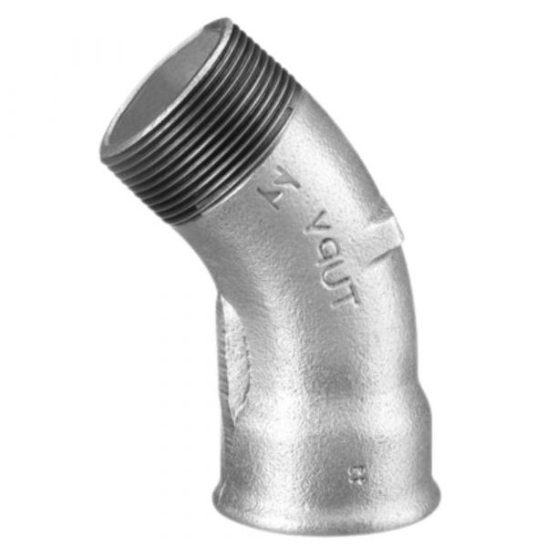 Curva Macho/Fêmea Galvanizada 45º 3 Pol. Tupy