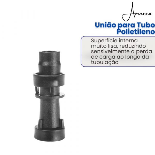 União para Tubo Polietileno 16mm Amanco