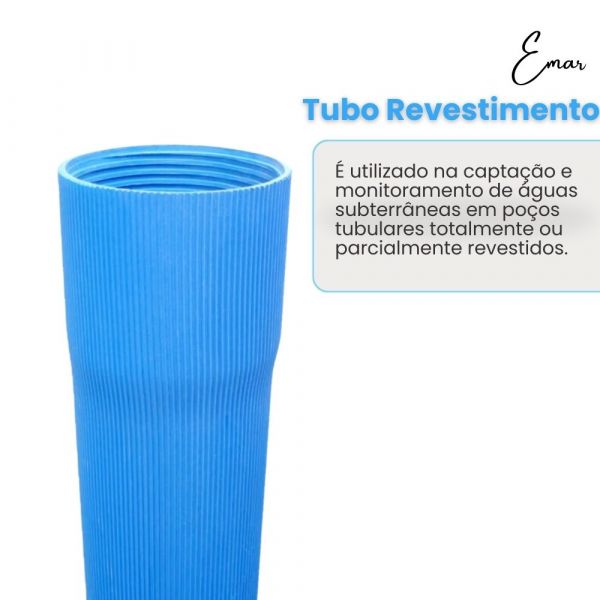Tubo Revestimento STD 150mmx4M A. L. De Almeida