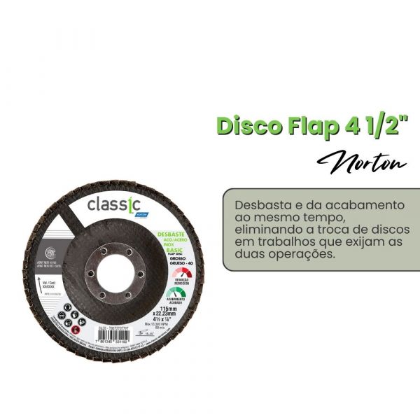 Disco Flap 4 1/2