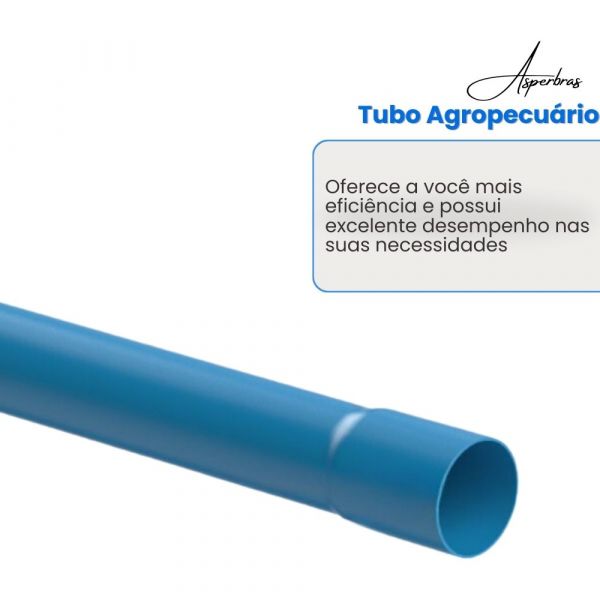 Tubo Agropecuario DE50 PN 60 Asperbras