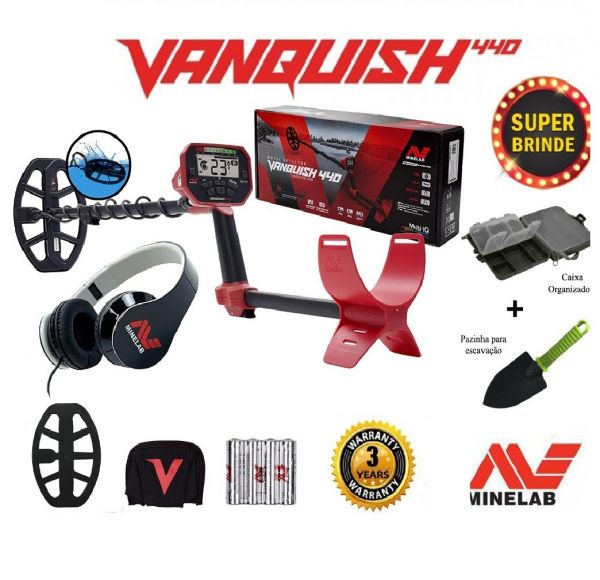 Detector De Metal Vanquish 440 Minelab