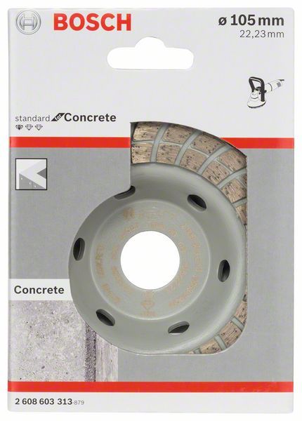 Prato Diamantado p/ Concreto 105mm- Bosch