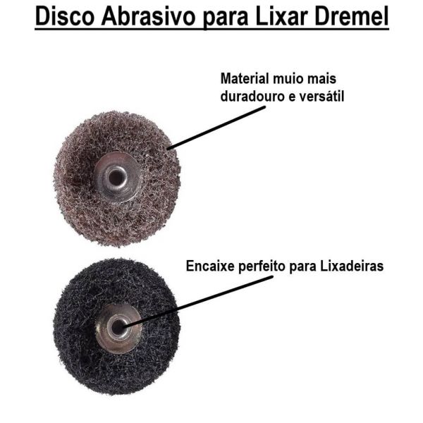 Disco Abrasivo para Lixar 3/8” Dremel Modelo 511E