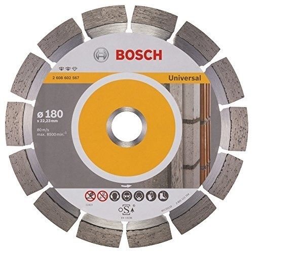 Disco Bosch Diamantado Segmentado Universal  180 mm 2608602567 Bosch