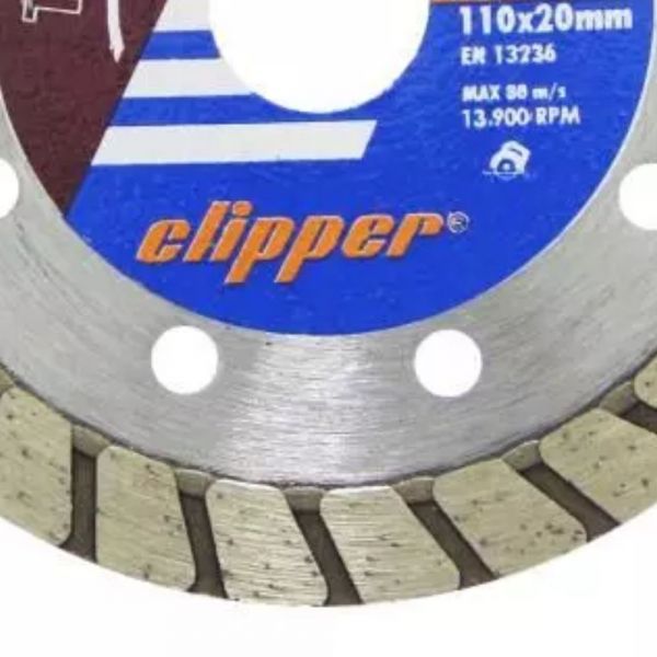 Disco de Corte Diamantado Clipper 110mmx20mm Norton