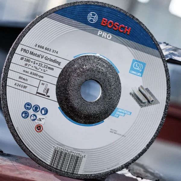 Disco de Desbaste 7 x 3/16 x 7/8 Pol. Bosch