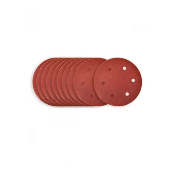 Disco de Lixa 180mm Grão 120 para Lixadeira 10 Unidades Manegotti