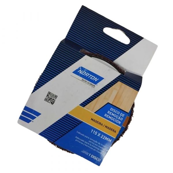 Disco de Remoção Madeira  4.1/2 Pol. x 7/8 Pol Norton