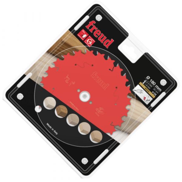 Disco de Serra Circular para Madeira 24 Dentes 180mm Freud