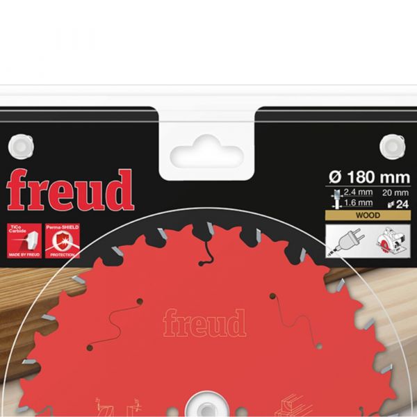 Disco de Serra Circular para Madeira 24 Dentes 180mm Freud