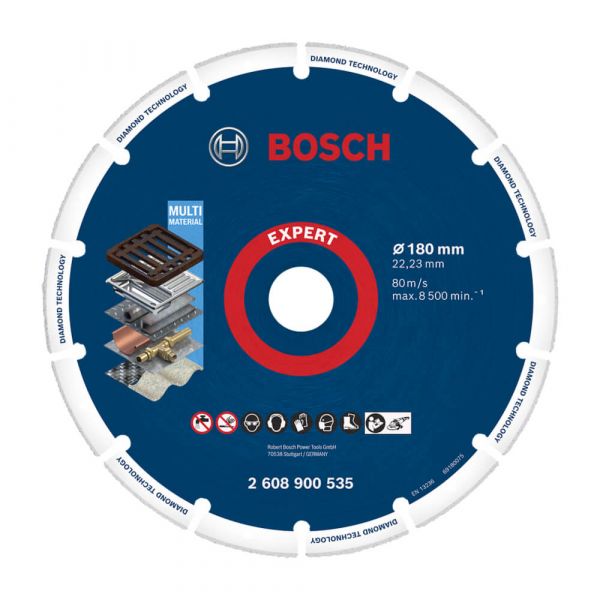 Disco Diamantado Bosch para Metal 180mm 2608900535000 Bosch 