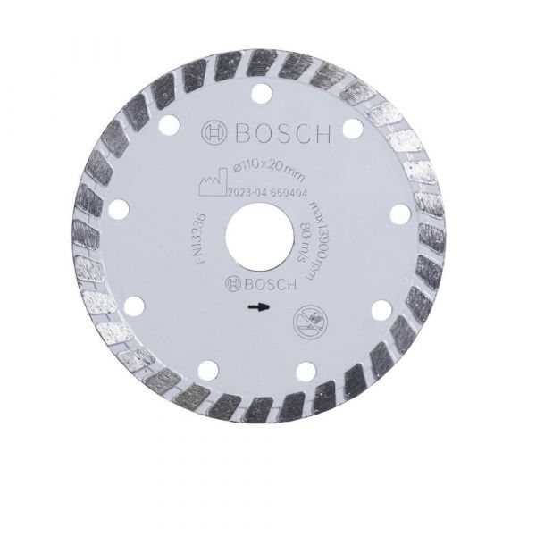Disco Diamantado Bosch MultiMaterial Turbo 110x20/16x8mm