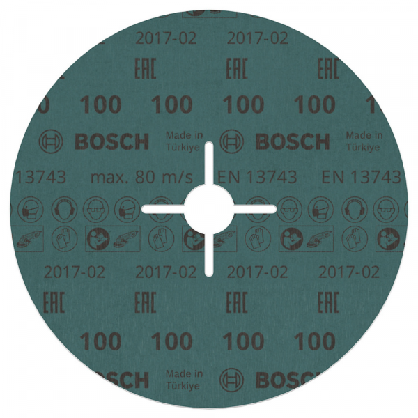 Disco Fibra 180mmm G100 R780 Best Metal Inox Bosch