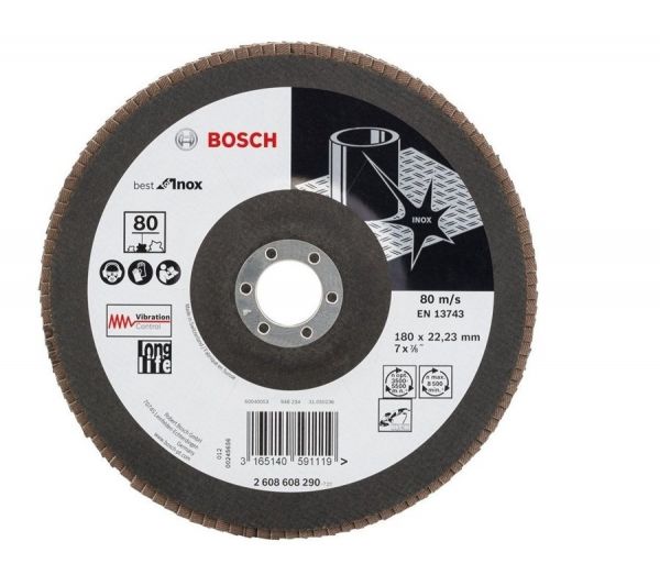 Disco Flap G 80 7Inox Bosch 2608608290