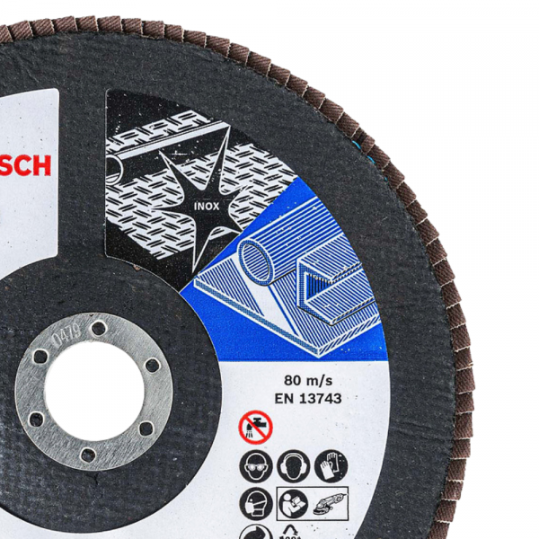 Disco Flap Best For Metal Grão 60 7 Pol. x 180mm X571 Bosch