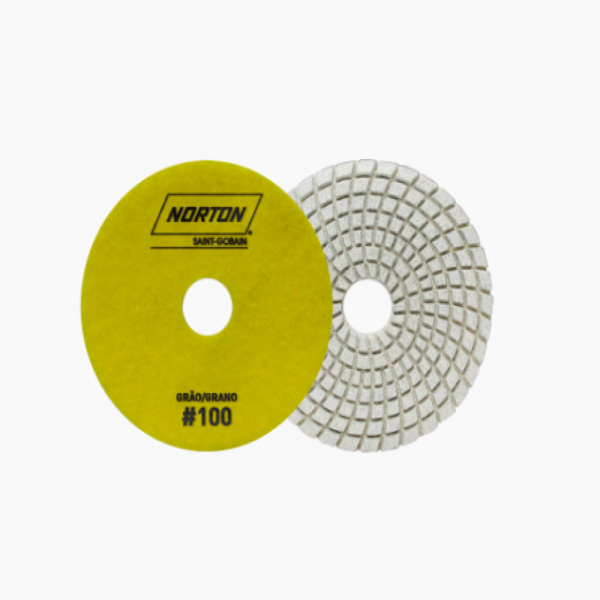 Disco Brilho D'Água G100 Amarelo Pro Norton 