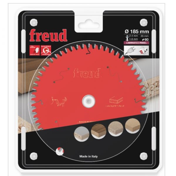 Disco de Serra Circular Freud Painéis Bilaminados 185mm 60 Dentes