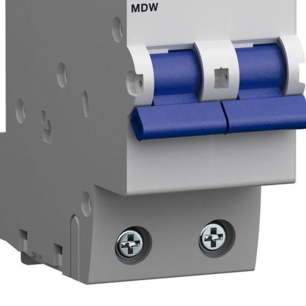 Disjuntor Bifásico Termomagnético 3KA 2P MDW-C 10A Weg