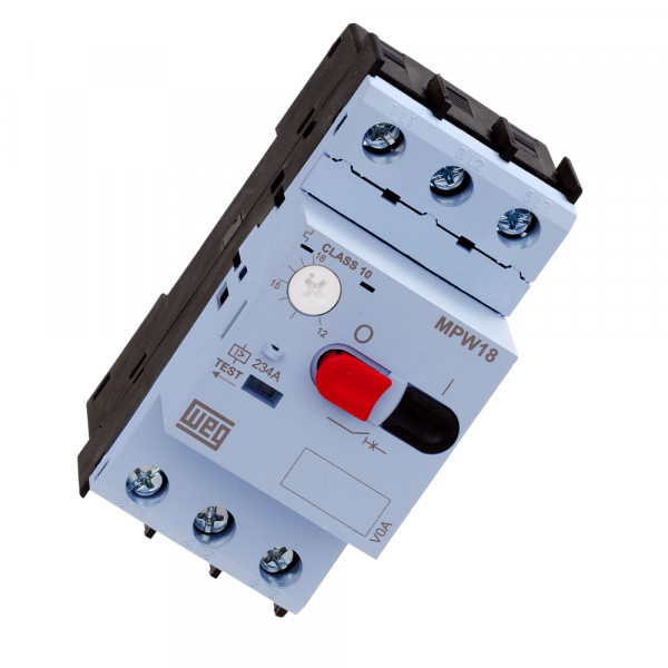 Disjuntor Motor AZ Tipo Parafuso 4-6,3A MPW18-3-D063 Weg