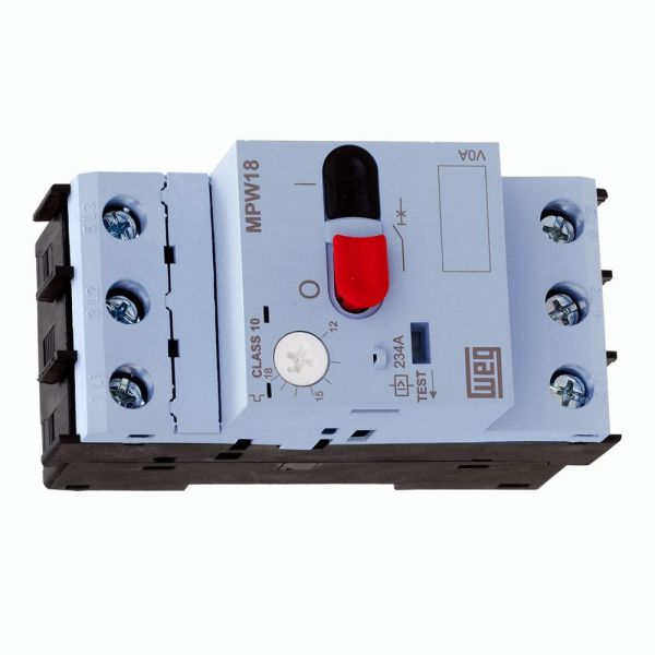 Disjuntor Motor AZ MPW18-3-U010 6,3-10 A Parafuso Weg