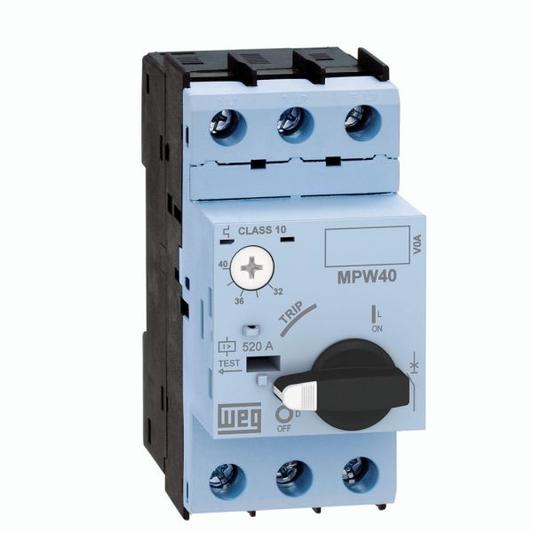 Disjuntor Motor AZ MPW40-3-U016 10-16A Parafuso Weg