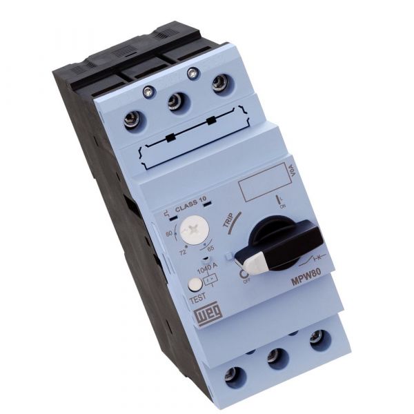 Disjuntor Motor AZ MPW80-3-U050 40-50A Box Weg