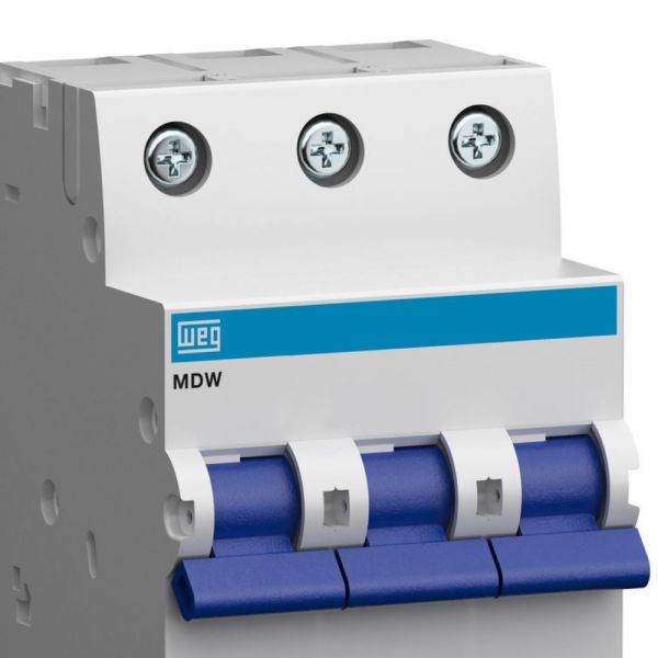 Disjuntor Trifásico Termomagnético 3KA 3P MDW-C80-3 80A Weg