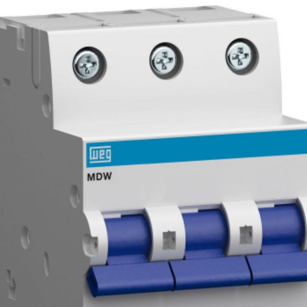 Disjuntor Trifásico Termomagnético 3KA 3P MDW-C 25A Weg
