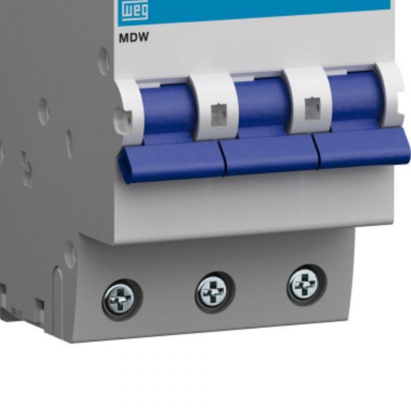 Disjuntor Trifásico Termomagnético 3KA 3P MDW-C 25A Weg