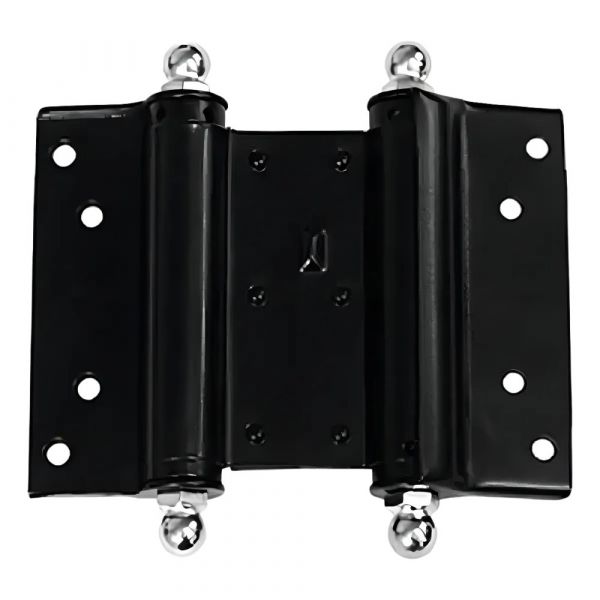 Dobradiça Aço Vai e Vem 4 Pol. Preto União Mundial 