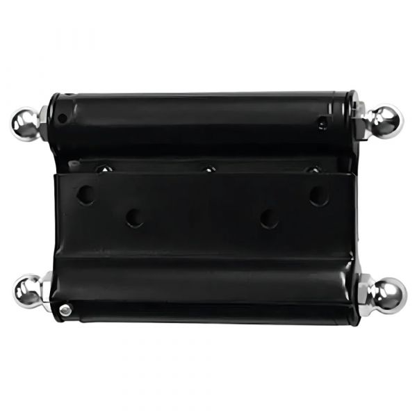 Dobradiça Aço Vai e Vem 4 Pol. Preto União Mundial 