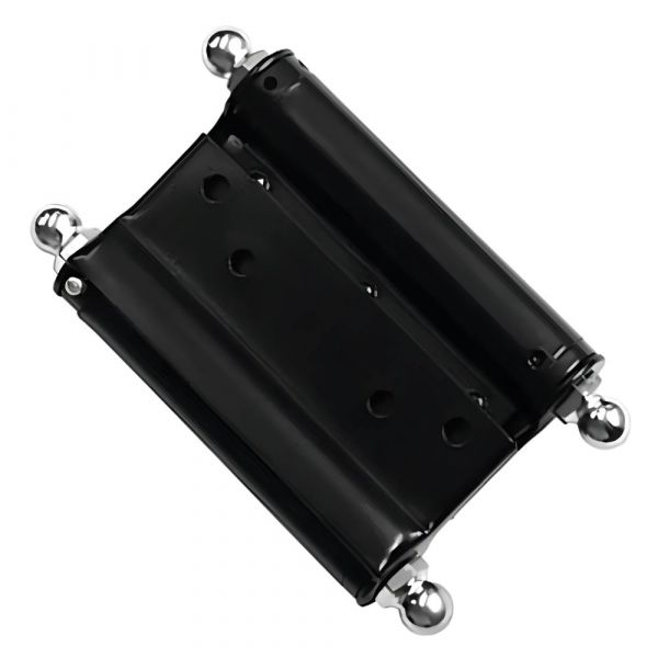 Dobradiça Aço Vai e Vem 4 Pol. Preto União Mundial 