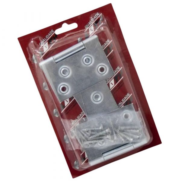 Dobradiça de Leme 4 Pol. para Portão Zincado Loth