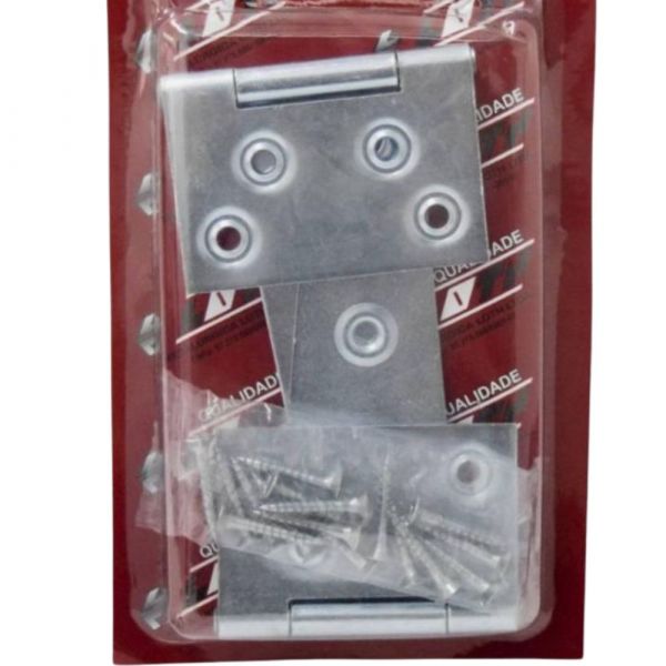 Dobradiça de Leme 4 Pol. para Portão Zincado Loth