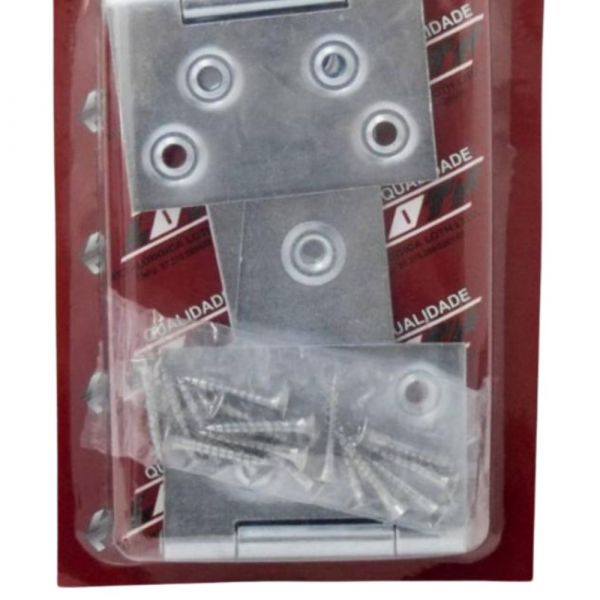 Dobradiça de Leme 4 Pol. para Portão Zincado Loth