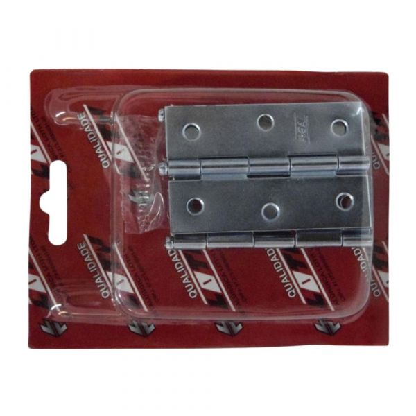 Dobradiça de Pino Solto Real 3 Pol. Zincado Loth 