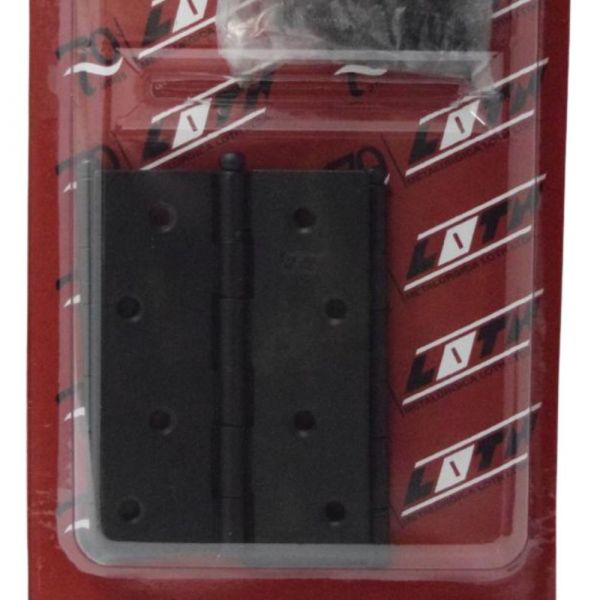 Dobradiça de Pino Solto Real 4 Pol. Preto Loth