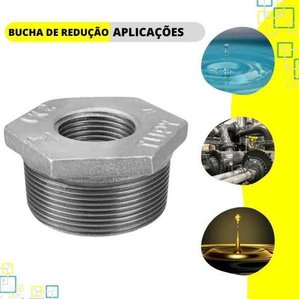 Bucha De Redução Galvanizado 2X1” Tupy