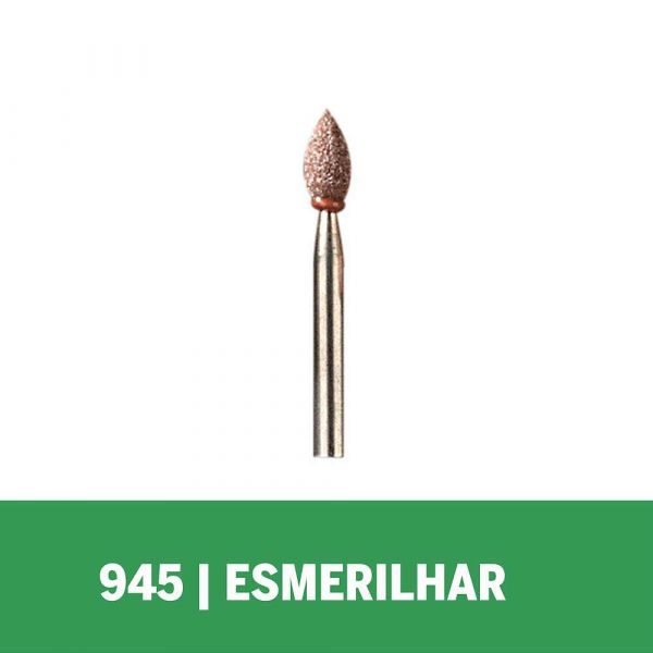 Dremel 945 Pedra Formato Chama De Fogo Para Esmerilhar De 4,8mm