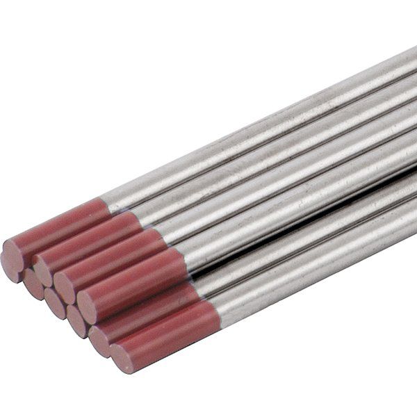 Eletrodo tungstênio ponta vermelha 1,6mm AWS Ewth2 Vonder 7412160150