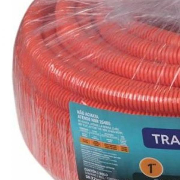 Eletroduto Corrugado Reforçado 25mmx50 Tramontina  