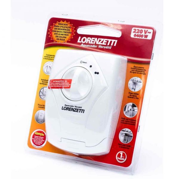 Aquecedor Elétrico Versátil 220V 5500W Lorenzetti