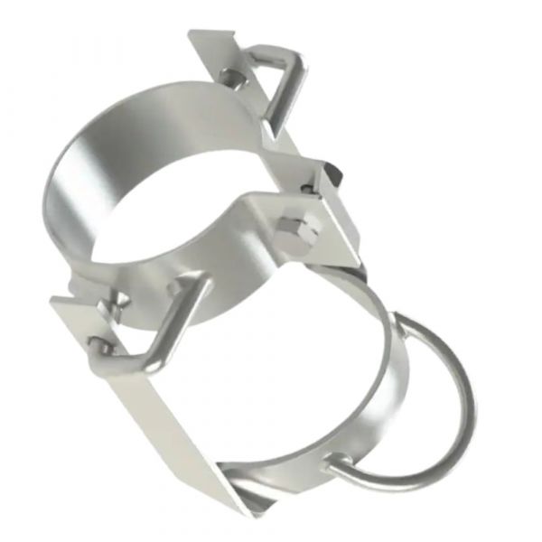 Engate Metálico Zincado DN100/DI101,6 Asperbras 