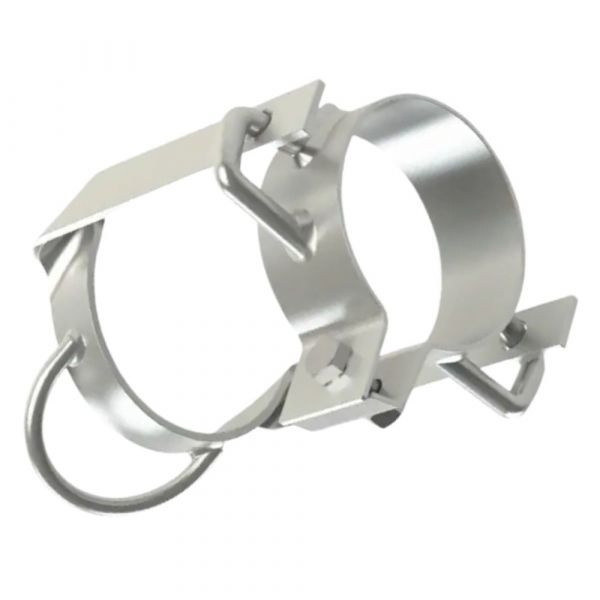 Engate Metálico Zincado DN100/DI101,6 Asperbras 