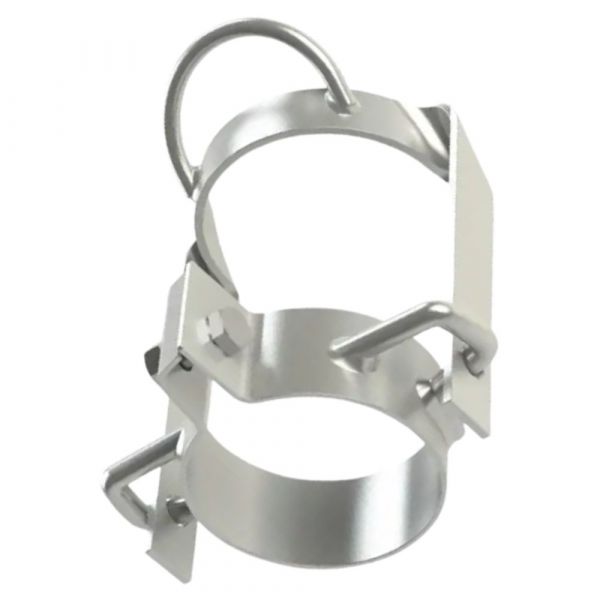 Engate Metálico Zincado DN100/DI101,6 Asperbras 